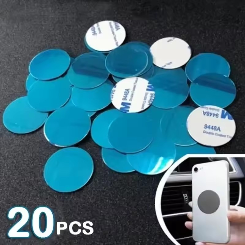 Phone Accessories Holder Car - 1/50 Stück ultradünne Metallplatten-Aufkleber für magnetische